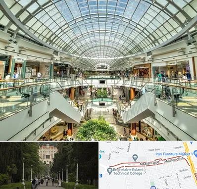 مرکز خرید در بلوار معلم رشت 