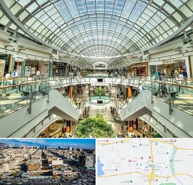 مرکز خرید در شهرک راه آهن 