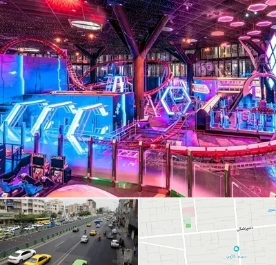 شهربازی سرپوشیده در خیابان دامپزشکی