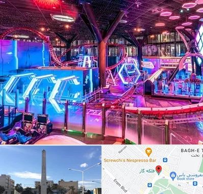 شهربازی سرپوشیده در فلکه گاز شیراز