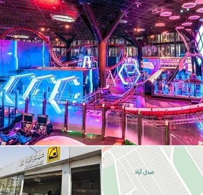 شهربازی سرپوشیده در عبدل آباد