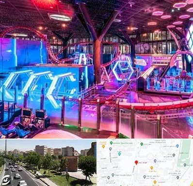 شهربازی سرپوشیده در شهرک آزمایش 