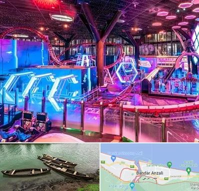 شهربازی سرپوشیده در بندر انزلی