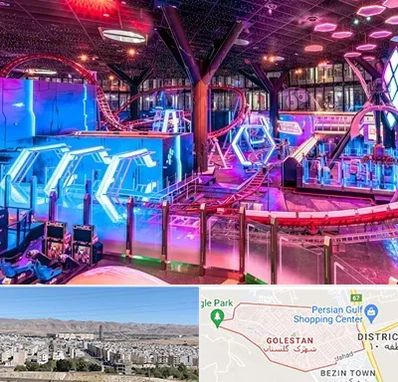 شهربازی سرپوشیده در شهرک گلستان شیراز