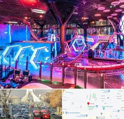 شهربازی سرپوشیده در خیابان آزادی 