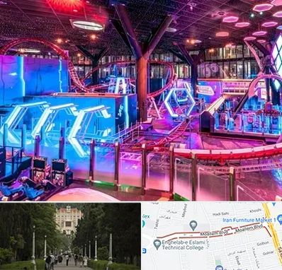 شهربازی سرپوشیده در بلوار معلم رشت 