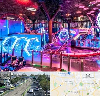 شهربازی سرپوشیده در جنوب تهران 