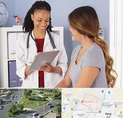 دکتر زنان و زایمان در شاهین ویلا کرج