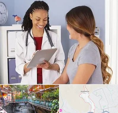 دکتر زنان و زایمان در درکه