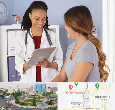 دکتر زنان و زایمان در ونک تهران