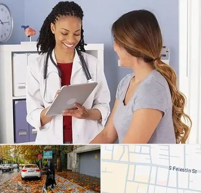 دکتر زنان و زایمان در خیابان فلسطین