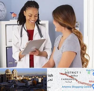 دکتر زنان و زایمان در فرمانیه