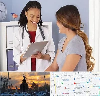 دکتر زنان و زایمان در میدان حر