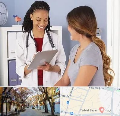 دکتر زنان و زایمان در تربیت تبریز