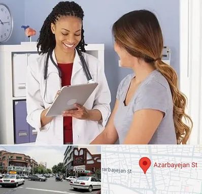 دکتر زنان و زایمان در خیابان آذربایجان