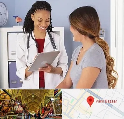 دکتر زنان و زایمان در بازار وکیل شیراز