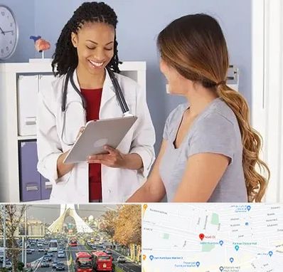 دکتر زنان و زایمان در خیابان آزادی