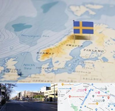 وکیل مهاجرت به سوئد در خیابان ملاصدرا شیراز