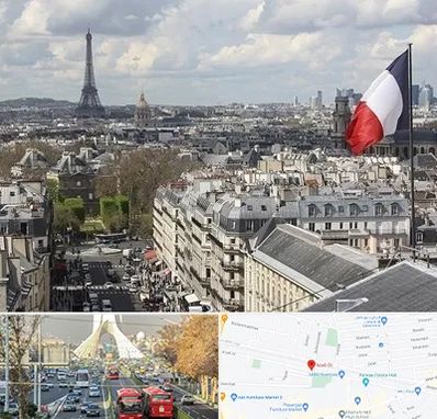 وکیل مهاجرت به فرانسه در خیابان آزادی 