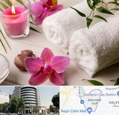 ماساژور خانم در قلهک 