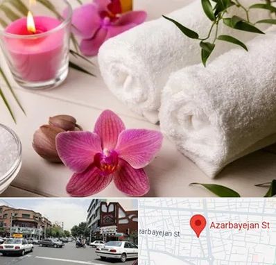 ماساژور خانم در خیابان آذربایجان