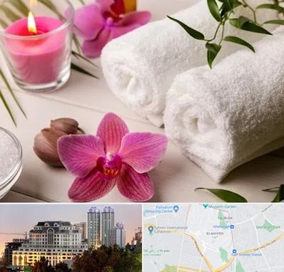 ماساژور خانم در فرشته 