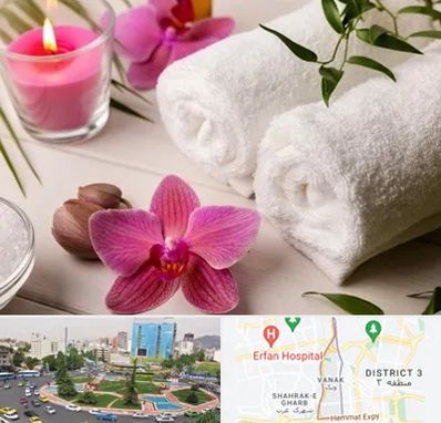 ماساژور خانم در ونک 