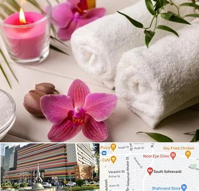 ماساژور خانم در سهروردی 