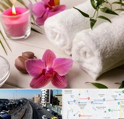 ماساژور خانم در پیروزی 