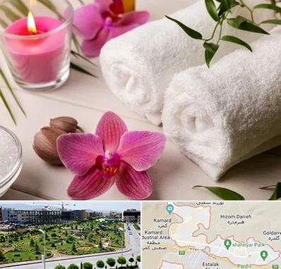 ماساژور خانم در پردیس