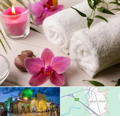 ماساژور خانم در آستانه اشرفیه