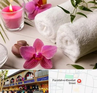 ماساژور خانم در 15 خرداد