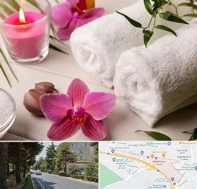 ماساژور خانم در مهرویلا کرج