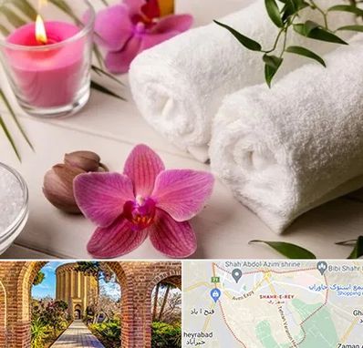 ماساژور خانم در شهر ری