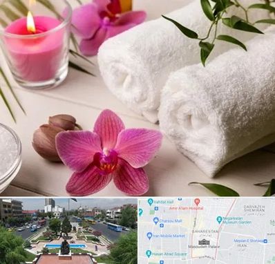 ماساژور خانم در بهارستان 