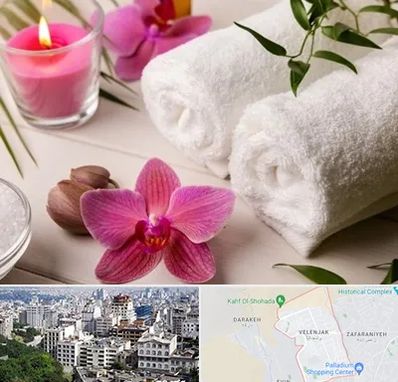 ماساژور خانم در ولنجک 