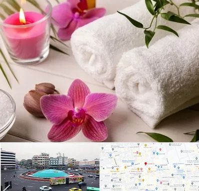 ماساژور خانم در میدان انقلاب 