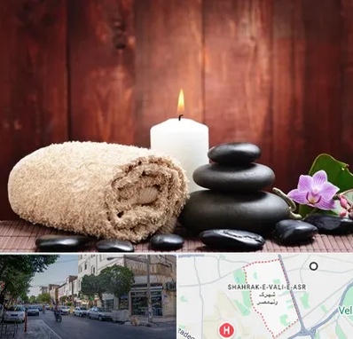 ماساژور حرفه ای در شهرک ولیعصر