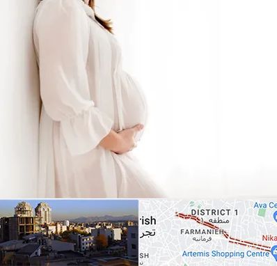 فروشگاه لباس بارداری در فرمانیه 