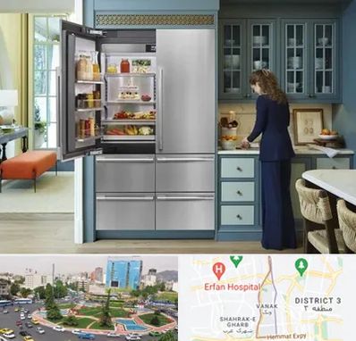 فروش اقساطی یخچال در ونک 