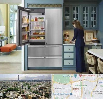 فروش اقساطی یخچال در گیشا 