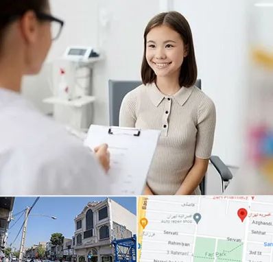 فوق تخصص زنان و زایمان در افسریه