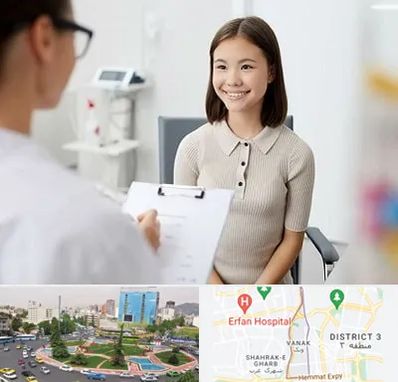 فوق تخصص زنان و زایمان در ونک تهران