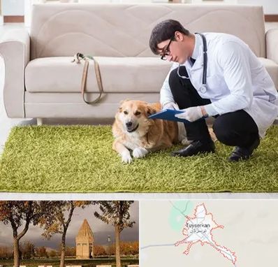 دامپزشکی در منزل در تویسرکان