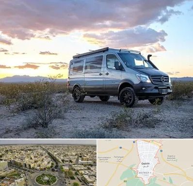 اجاره ماشین ون در قزوین