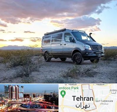 اجاره ماشین ون در صادقیه 