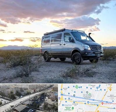 اجاره ماشین ون در فرجام 