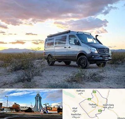 اجاره ماشین ون در تایباد