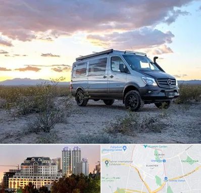 اجاره ماشین ون در فرشته 