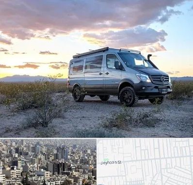 اجاره ماشین ون در جیحون